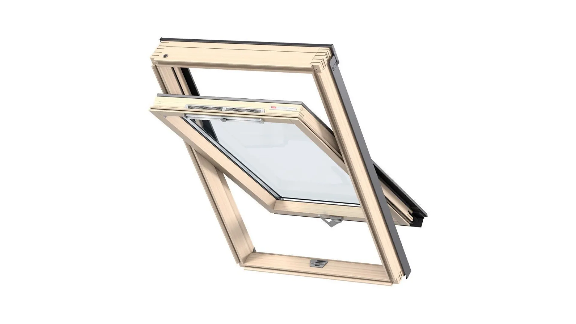 Мансардные окна 94х140 мм окно-люк дерево FAKRO